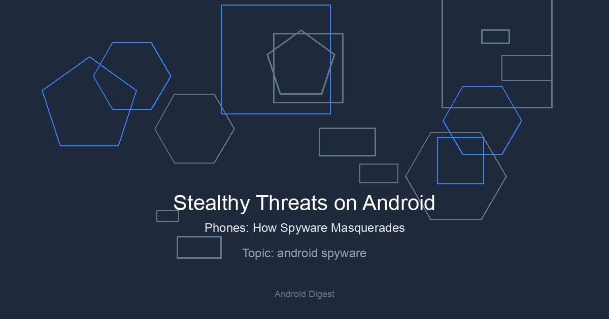 Stealthy Threats on Android Phones: How Spyware Masquerades as Your Favorite Apps