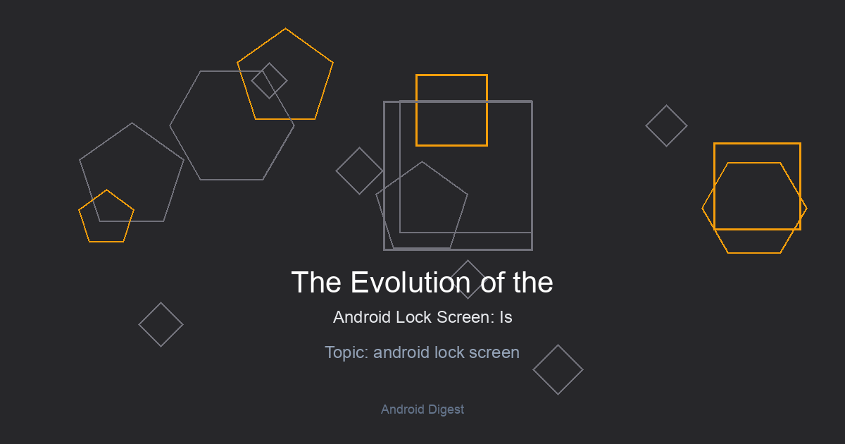 The Evolution of the Android Lock Screen: Is Google Reviving a Classic Media Feature in Android 15?
