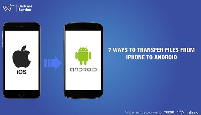 sharing files between iphone and android - global | 7 ways to transfer files from iphone to android