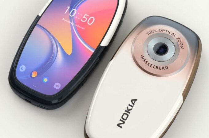 old nokia phone next to modern smartphone - Nokia 7600 2025 Concept Phone Blends Retro Nostalgia with ...