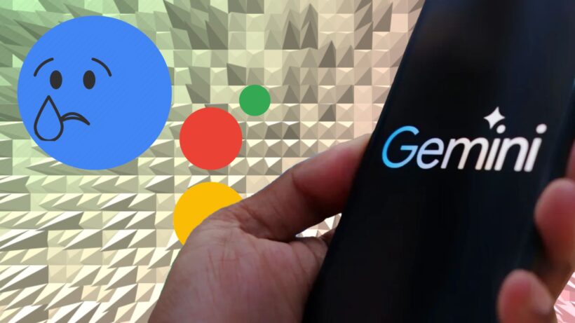 Google Gemini on smartphone screen - Google Assistant is dead, long live Google Gemini - The Ambient