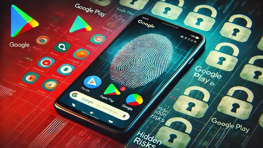 Multiple app store icons on phone screen - Privacy Risks in Google's New Play Store Personalization