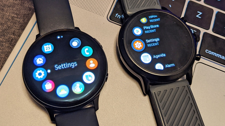 Wear OS interface - Samsung Galaxy watches v Wear OS: Tizen or Android Wear - Wareable
