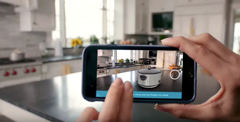 Augmented reality on phone screen - Amazon's new 3-D feature is augmented reality that people might ...