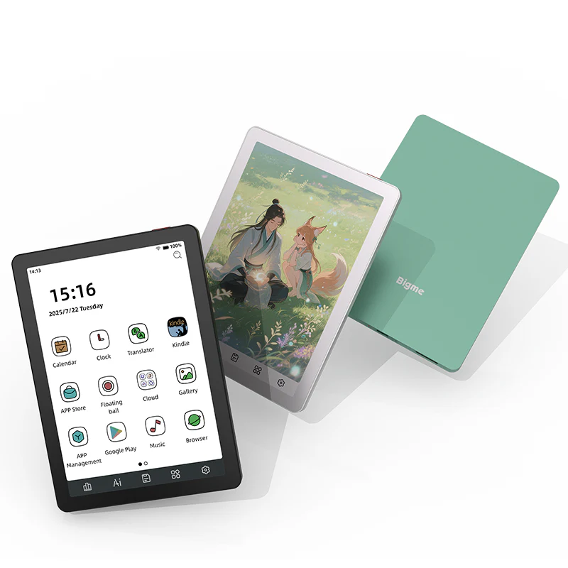 E-Ink tablet with Android apps - Color E-ink tablets – Bigme Official Store