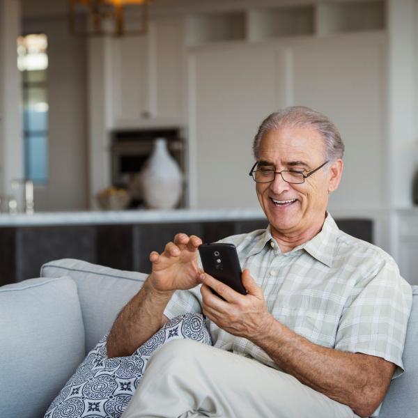 Person using multiple Android devices - Seniors Tech Club: Basic Android Smartphone Skills, Week 1 of 2 ...