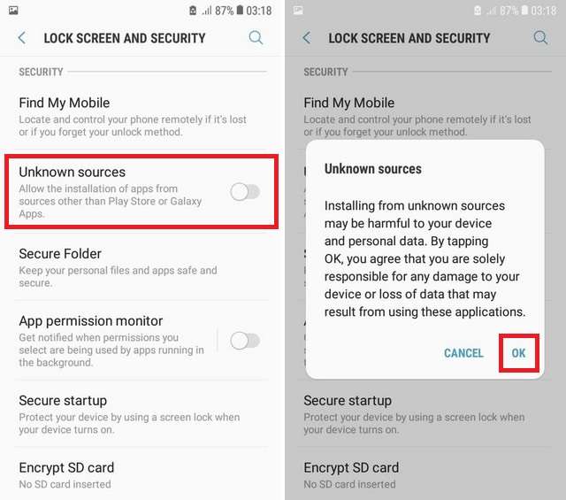 Android install from unknown sources security warning - How to Install Apps from Unknown Sources in Android