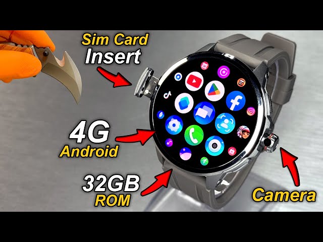 Android smartwatch - H99 4G Android SmartWatch With SimCard Insert & Camera⚡️3GB RAM ...