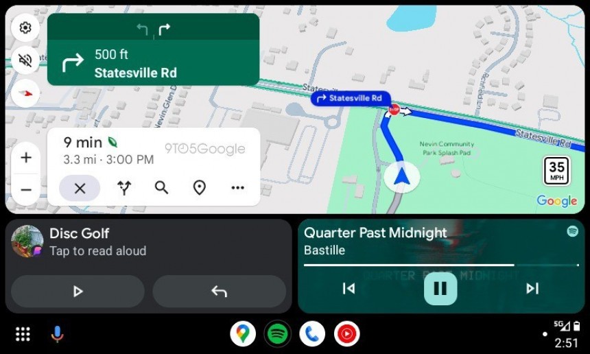 Google Maps Android Auto - New Google Maps Navigation Interface Now Available for More ...